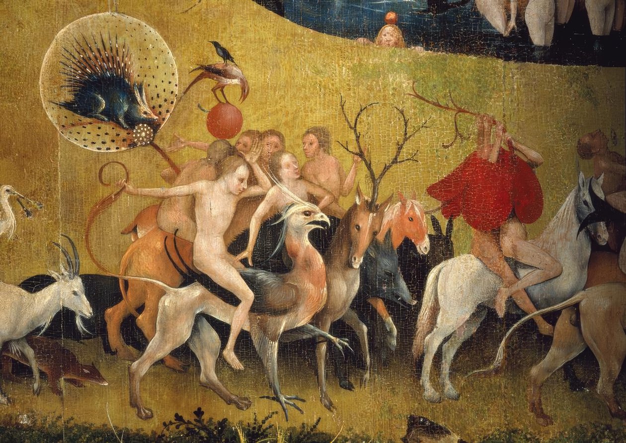O jardim das luxúrias de Hieronymus Bosch