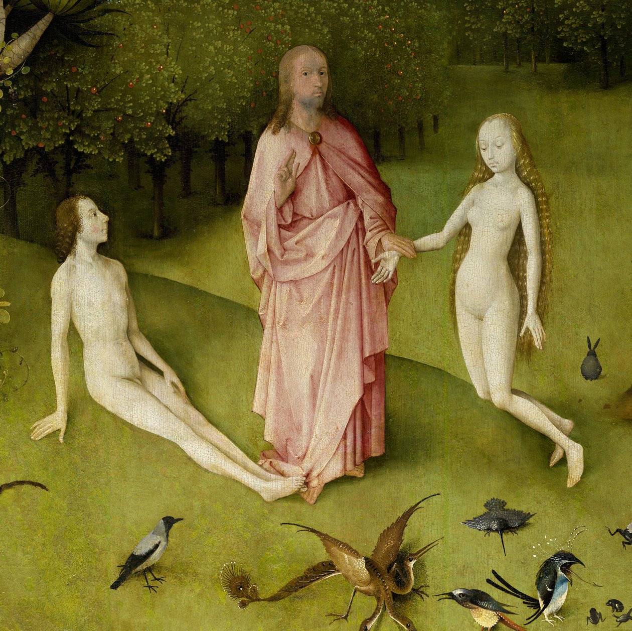 O Jardim das Delícias Terrenas, 1490-1500 de Hieronymus Bosch