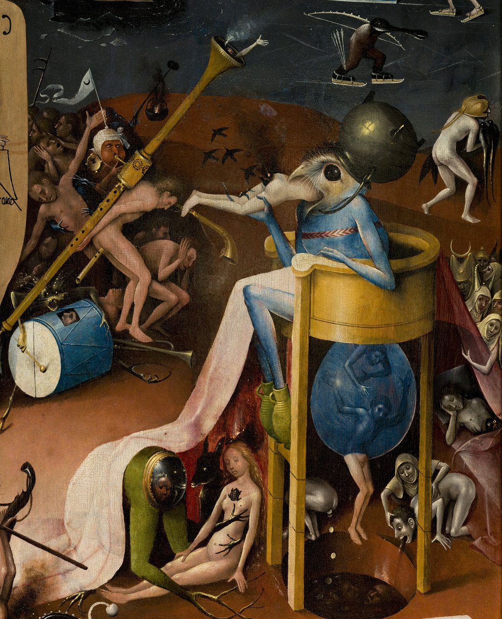 O Jardim das Delícias Terrenas, 1490-1500 de Hieronymus Bosch