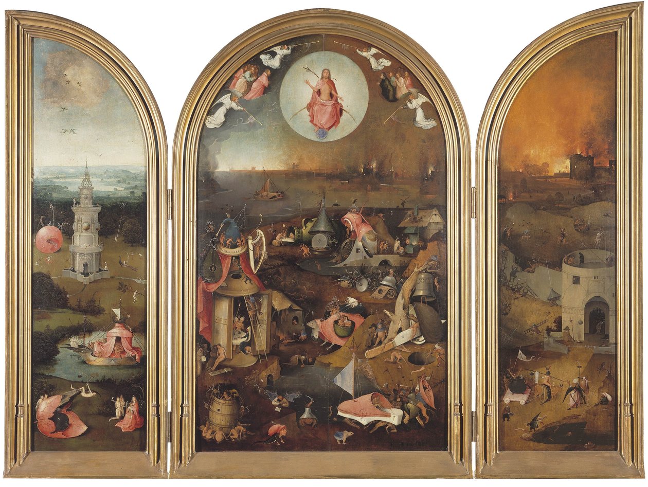 O Juízo Final, ca 1490-1510 de Hieronymus Bosch