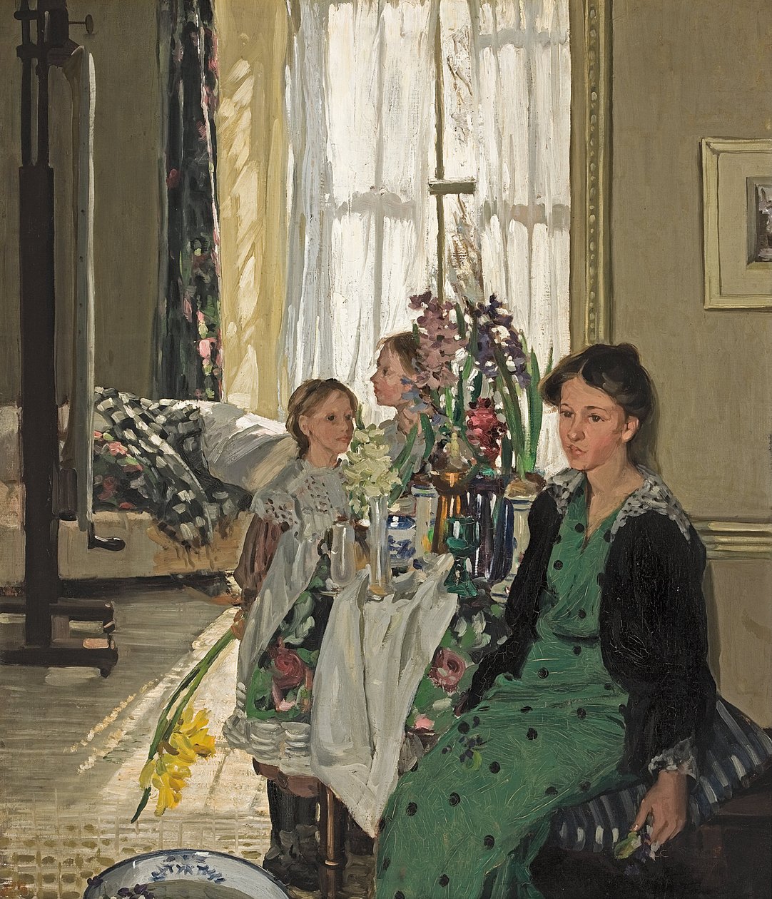 Interior do estúdio de Hilda Fearon