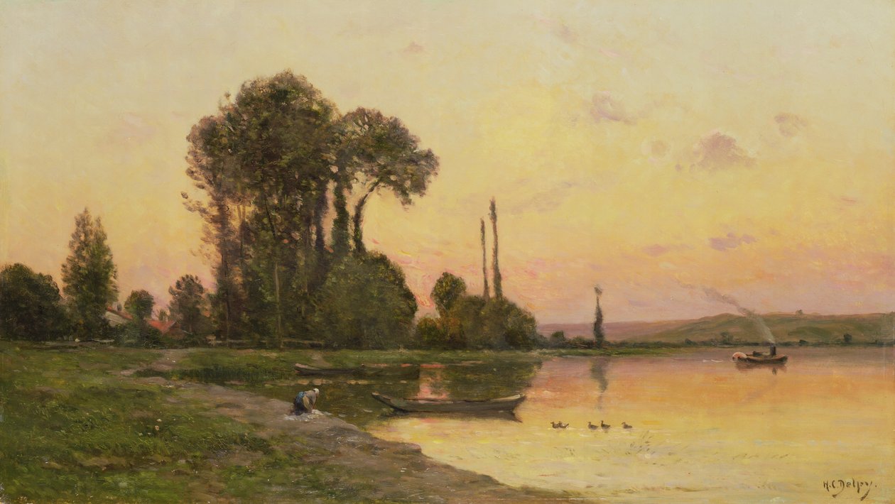 A lavadeira de Hippolyte Camille Delpy