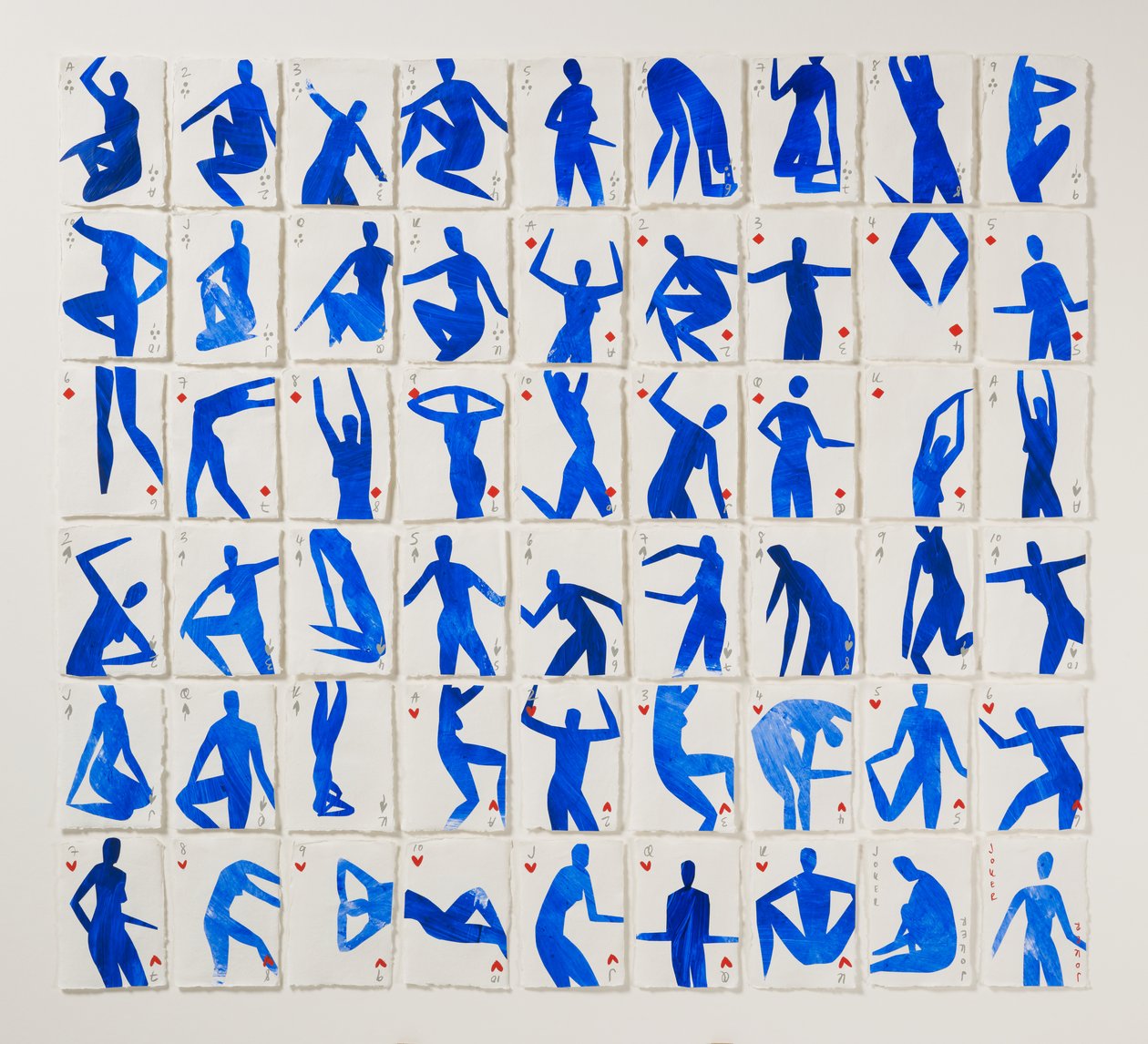 Ode a Matisse n.º 11, 2019 (técnica mista) de Holly Frean