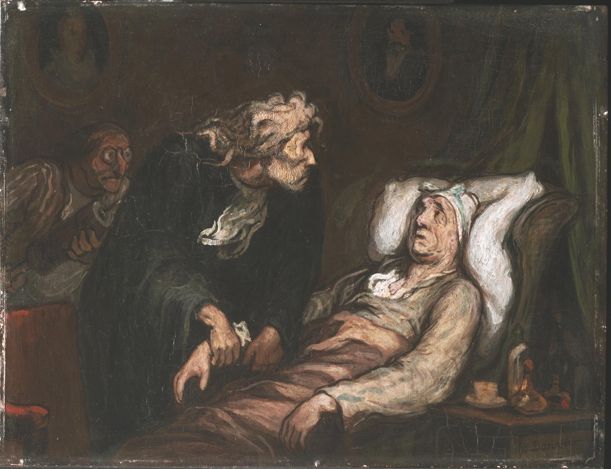 O paciente imaginário de Honoré Daumier