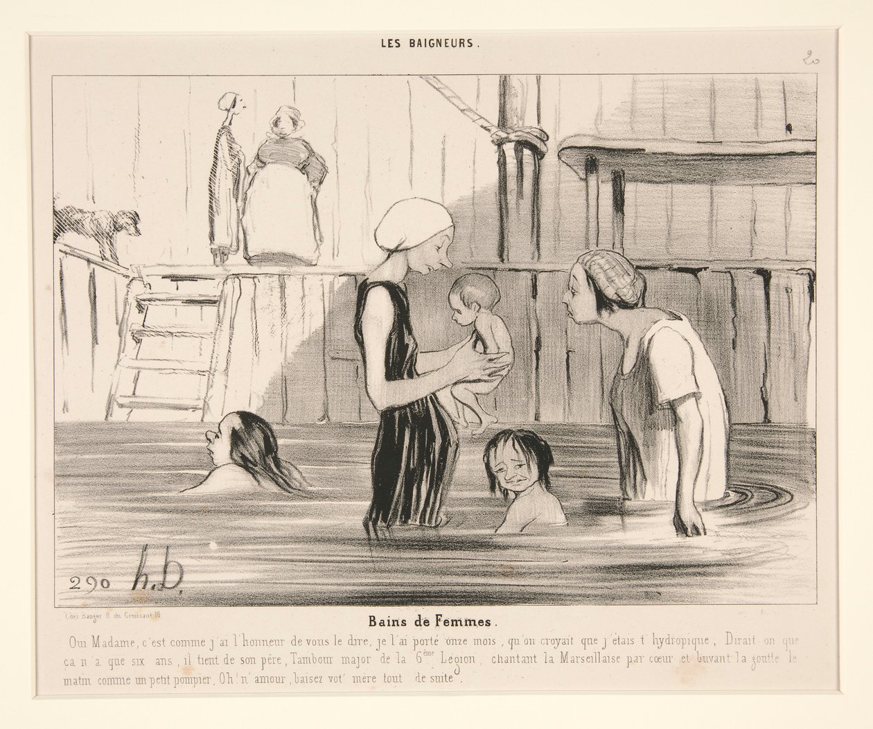 Banhos de mulheres. Sim Senhora, é de Honoré Daumier
