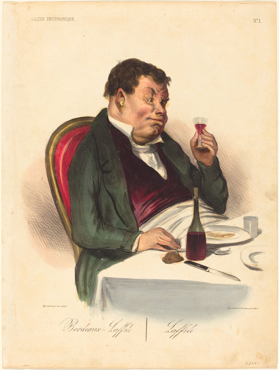 Bordeaux-Laffite de Honoré Daumier