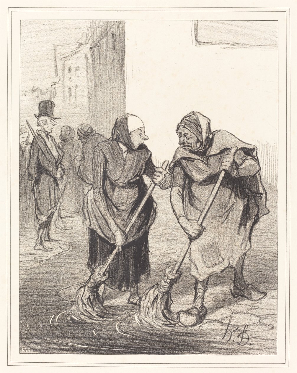 Diga, Mame Giboulard... de Honoré Daumier