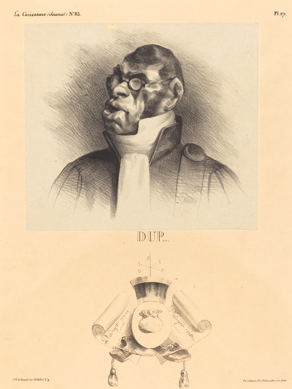 velho dupin de Honoré Daumier