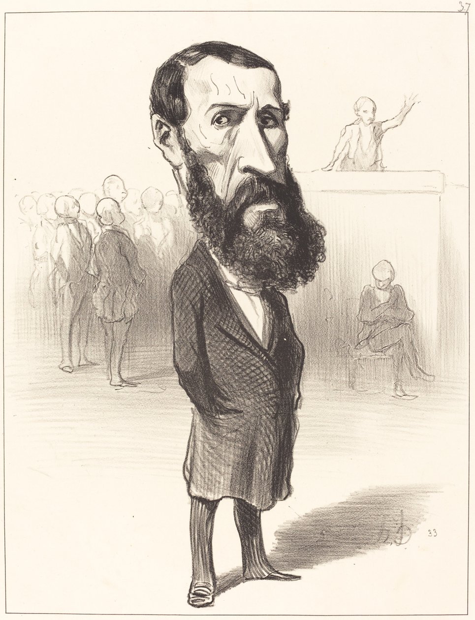 Jean Louis Greppo de Honoré Daumier