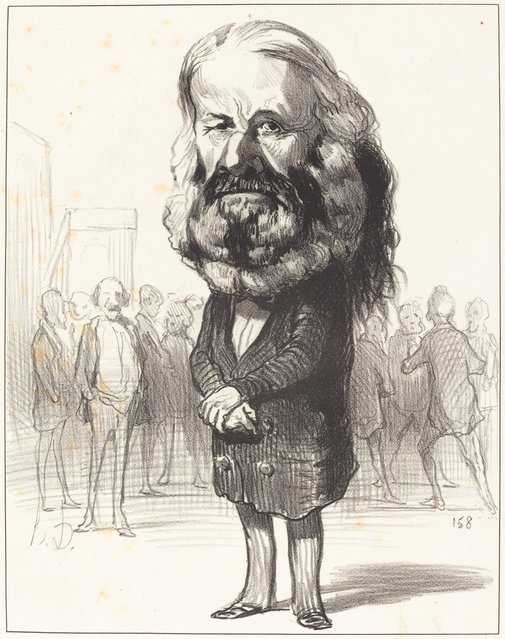 Sua. Formiga. Ronjac de Honoré Daumier