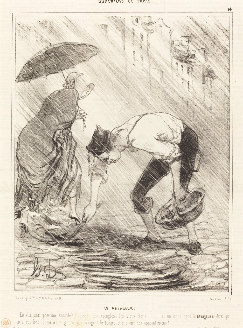 O Devastador de Honoré Daumier