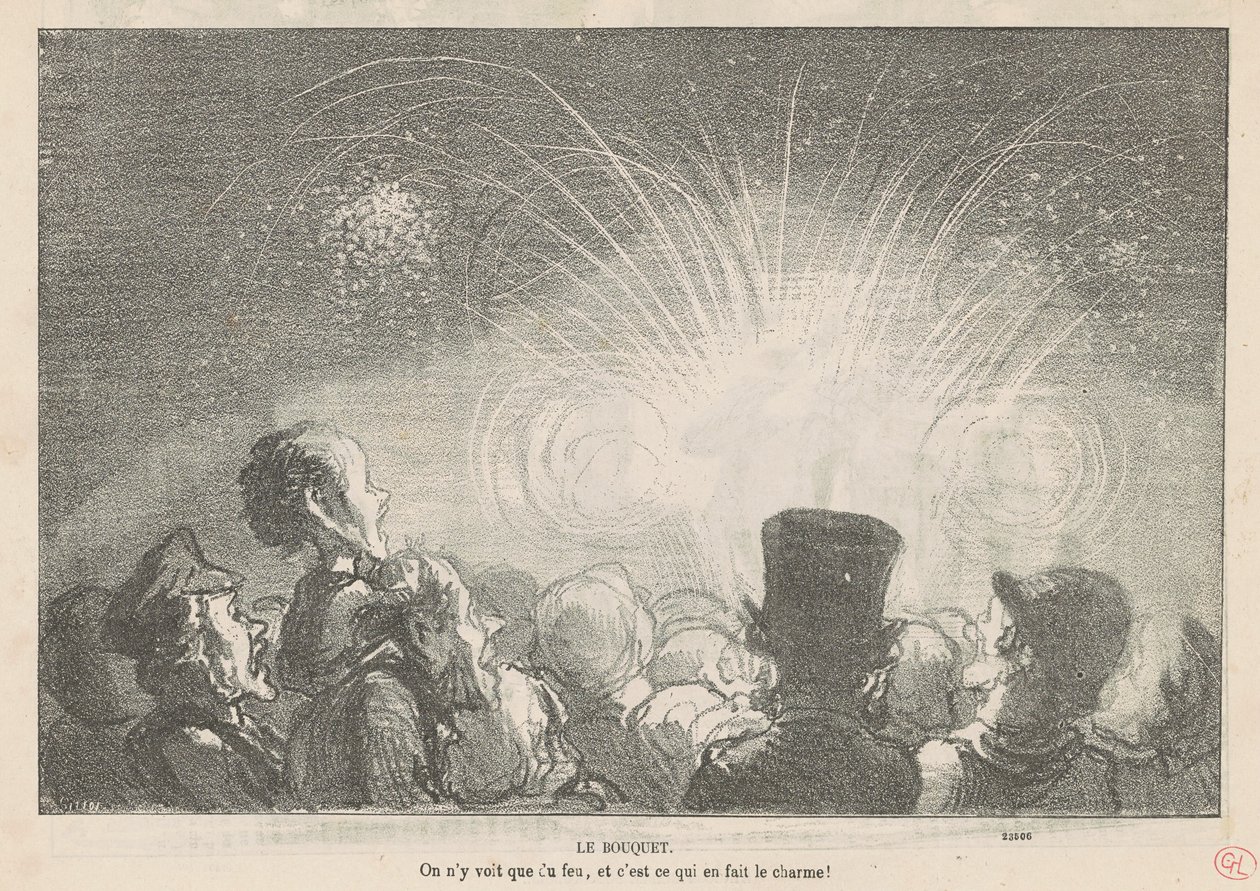 O buquê de Honoré Daumier