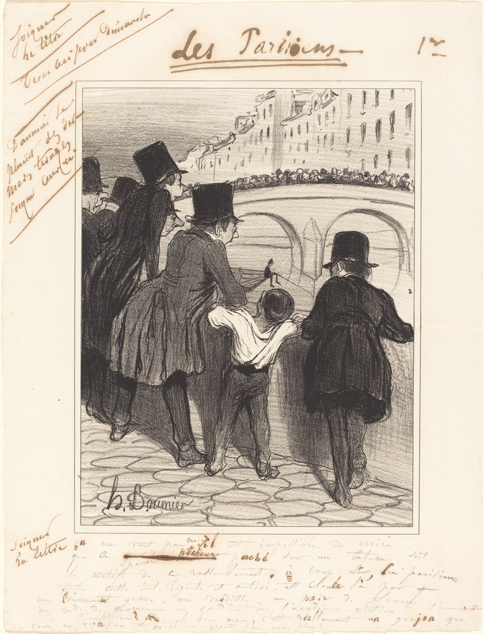 Espectadores de Honoré Daumier