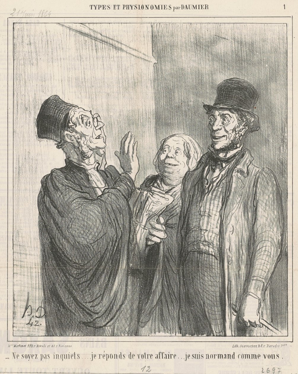 Não se preocupe... de Honoré Daumier