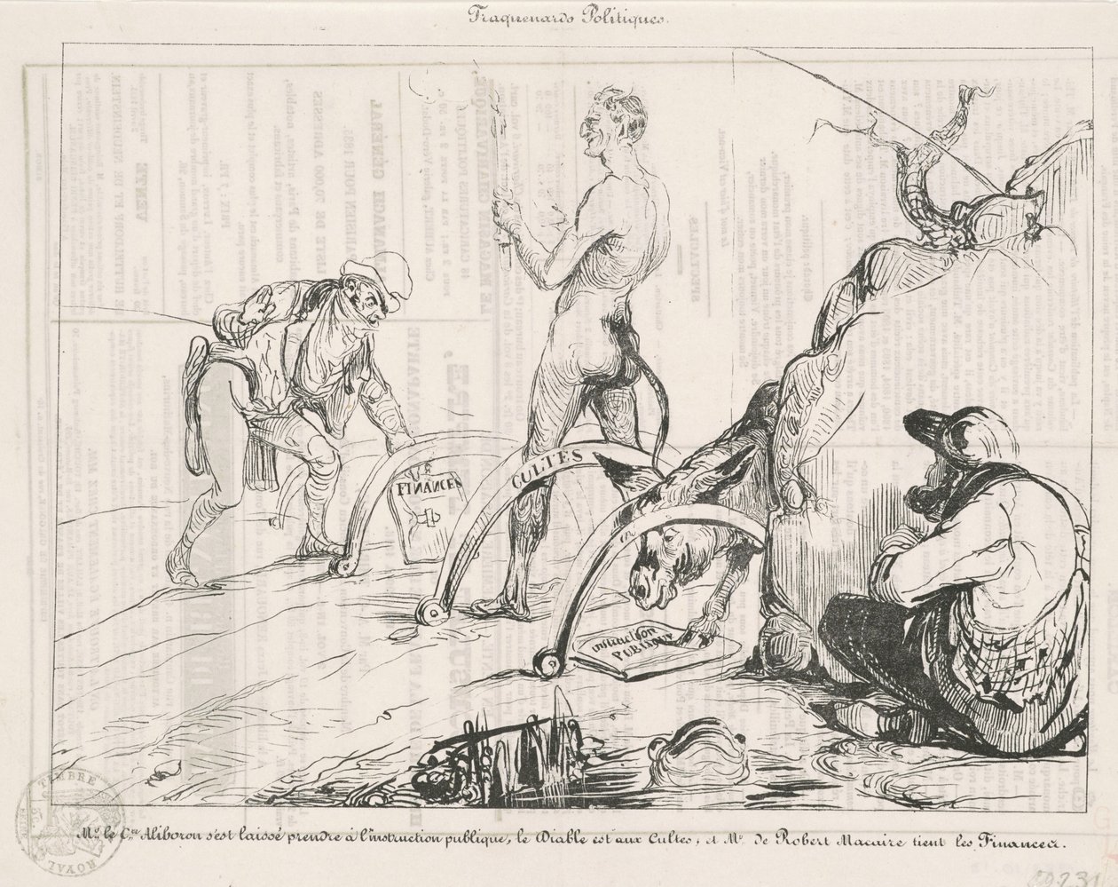 Armadilhas políticas de Honoré Daumier