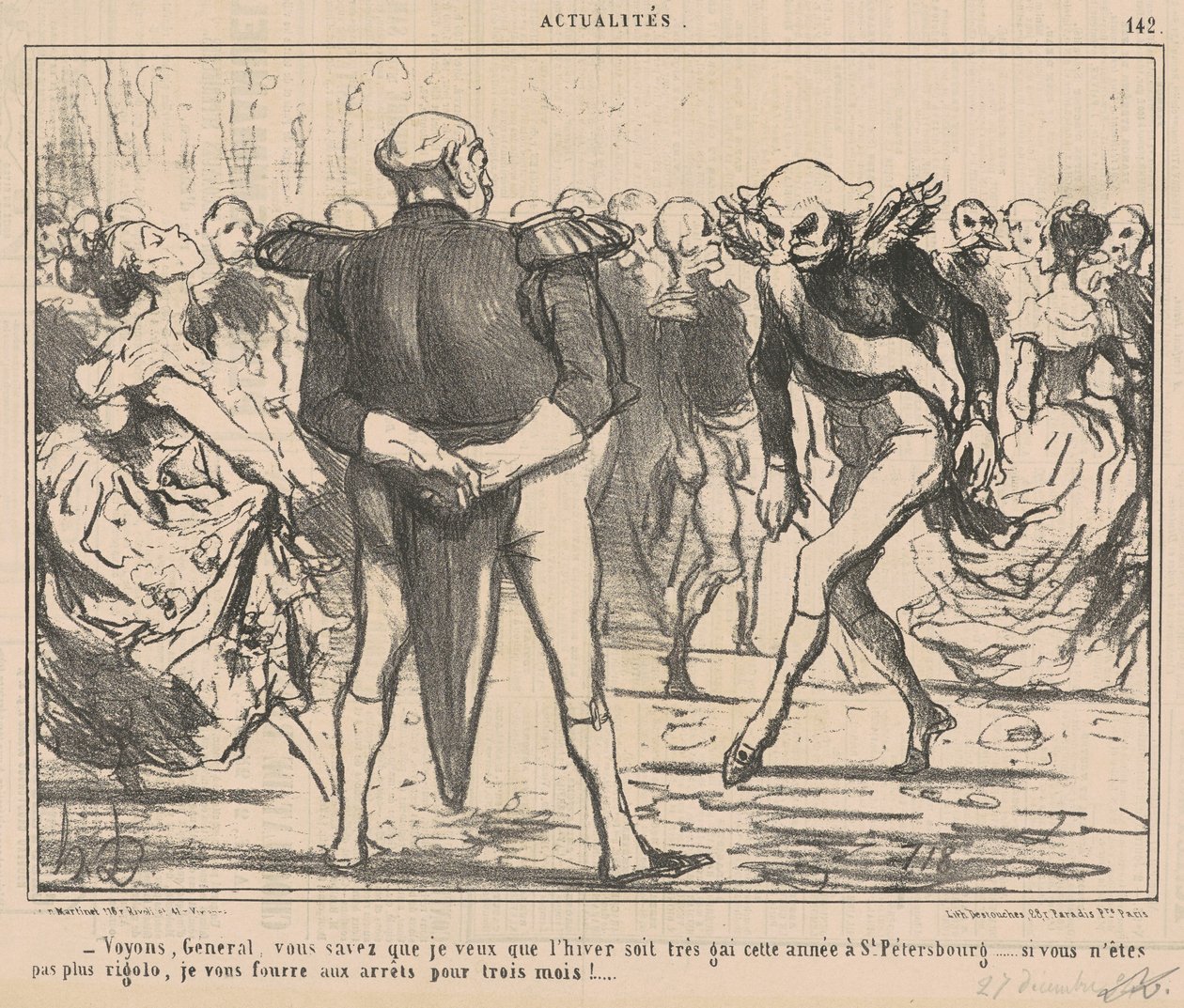 Vamos, general... de Honoré Daumier