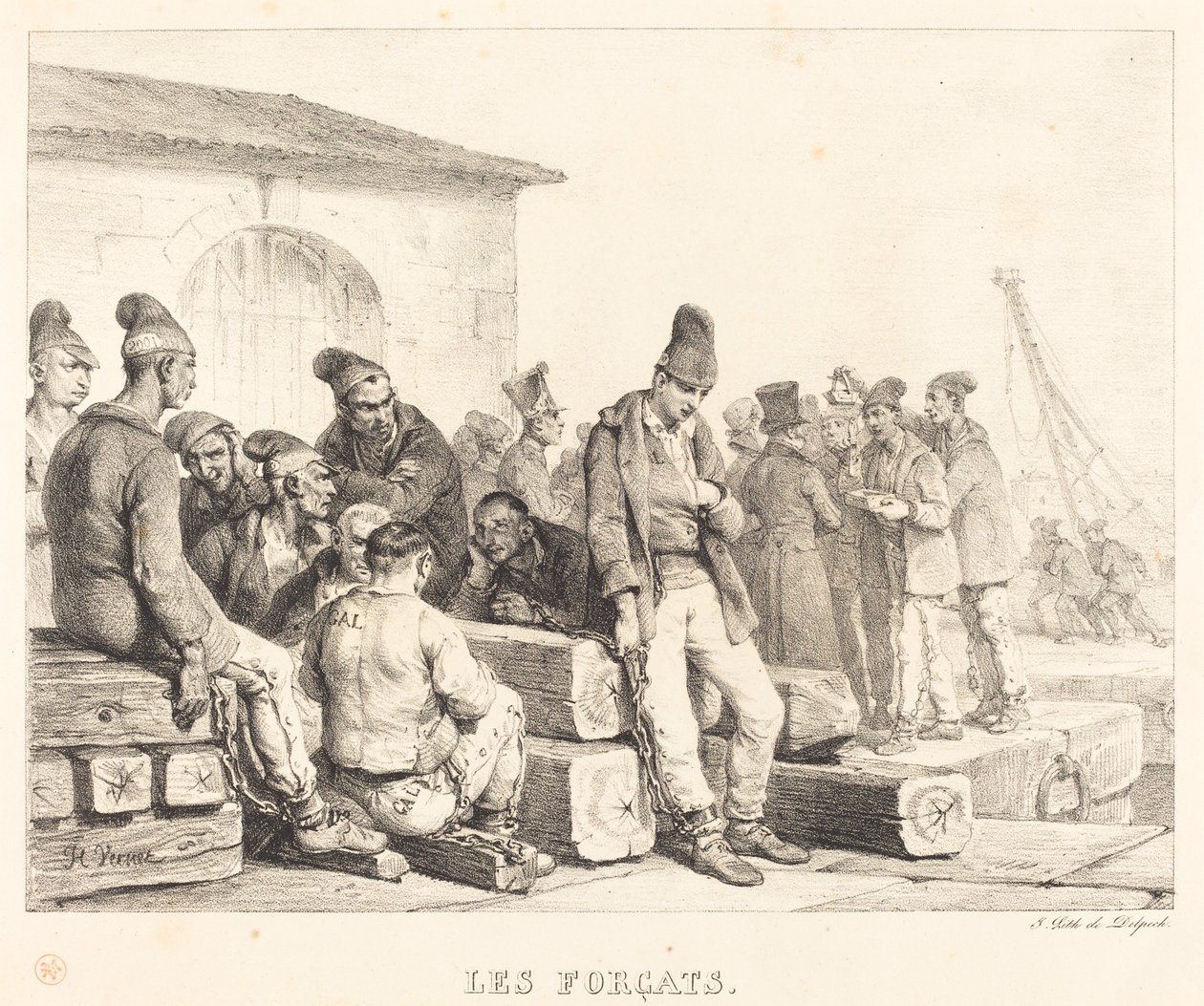 Os condenados de Emile Jean Horace Vernet