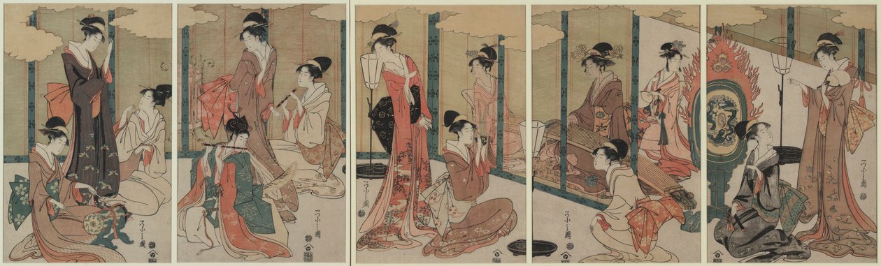História de Joruri de Hosoda Eishi