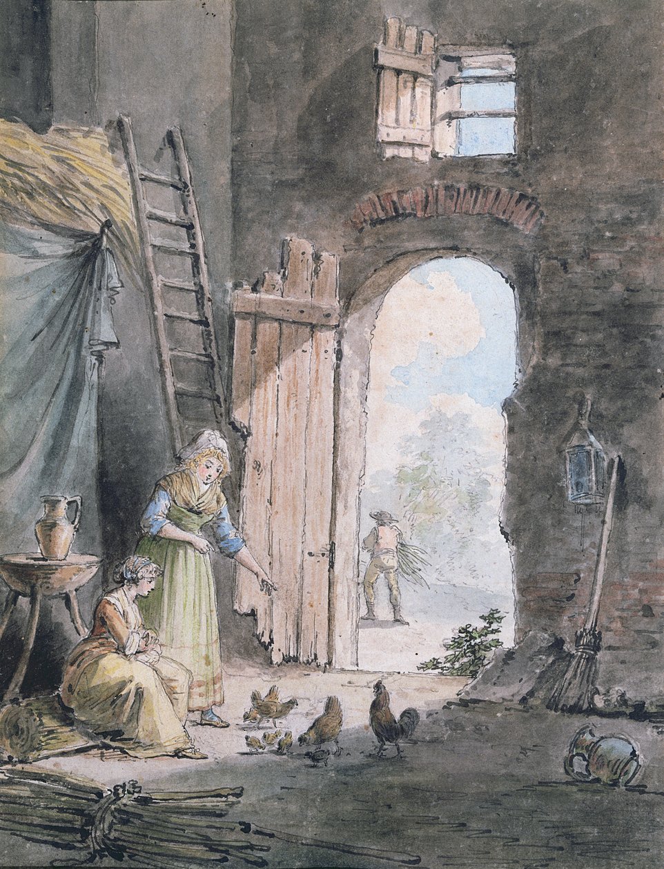 Família Rural de Hubert Robert