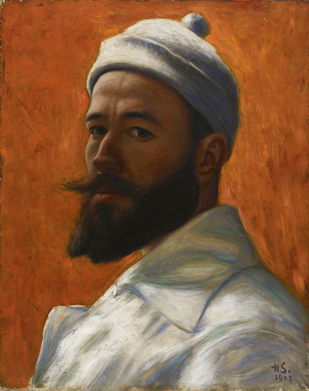 Auto-retrato de Hugo Simberg