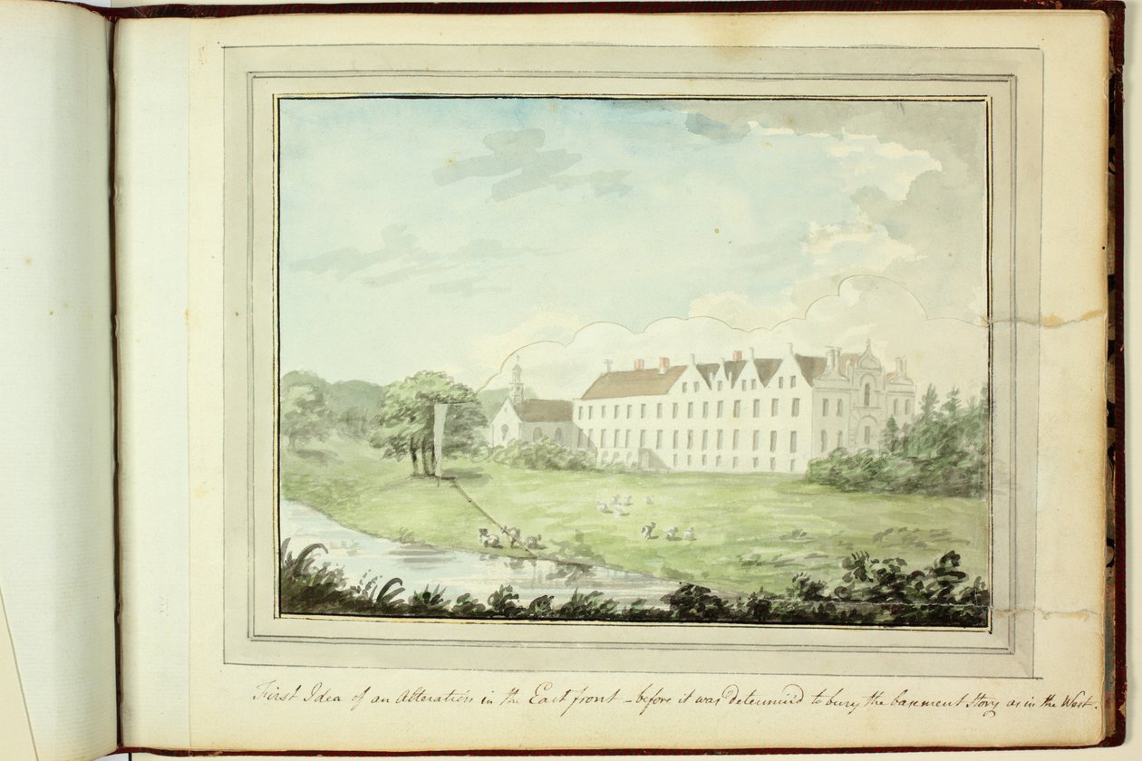 Livro Vermelho: Welbeck de Humphry Repton