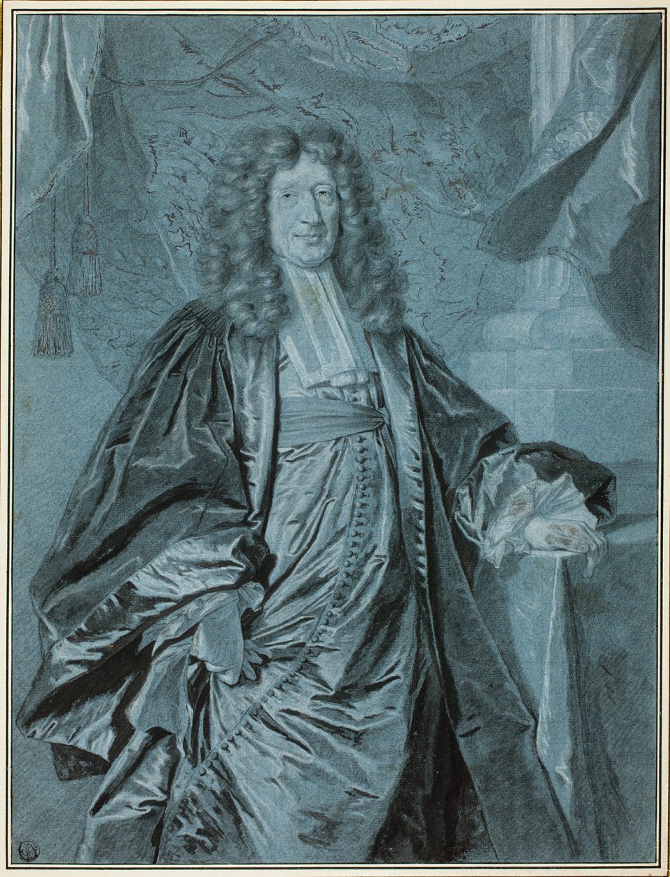 Retrato de um cavalheiro de Hyacinthe Rigaud