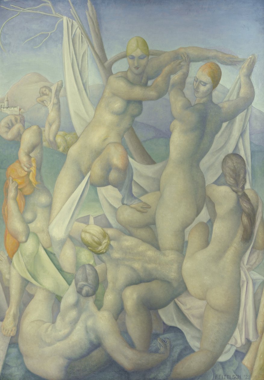 Diana no banho de I. Lorser Feitelson