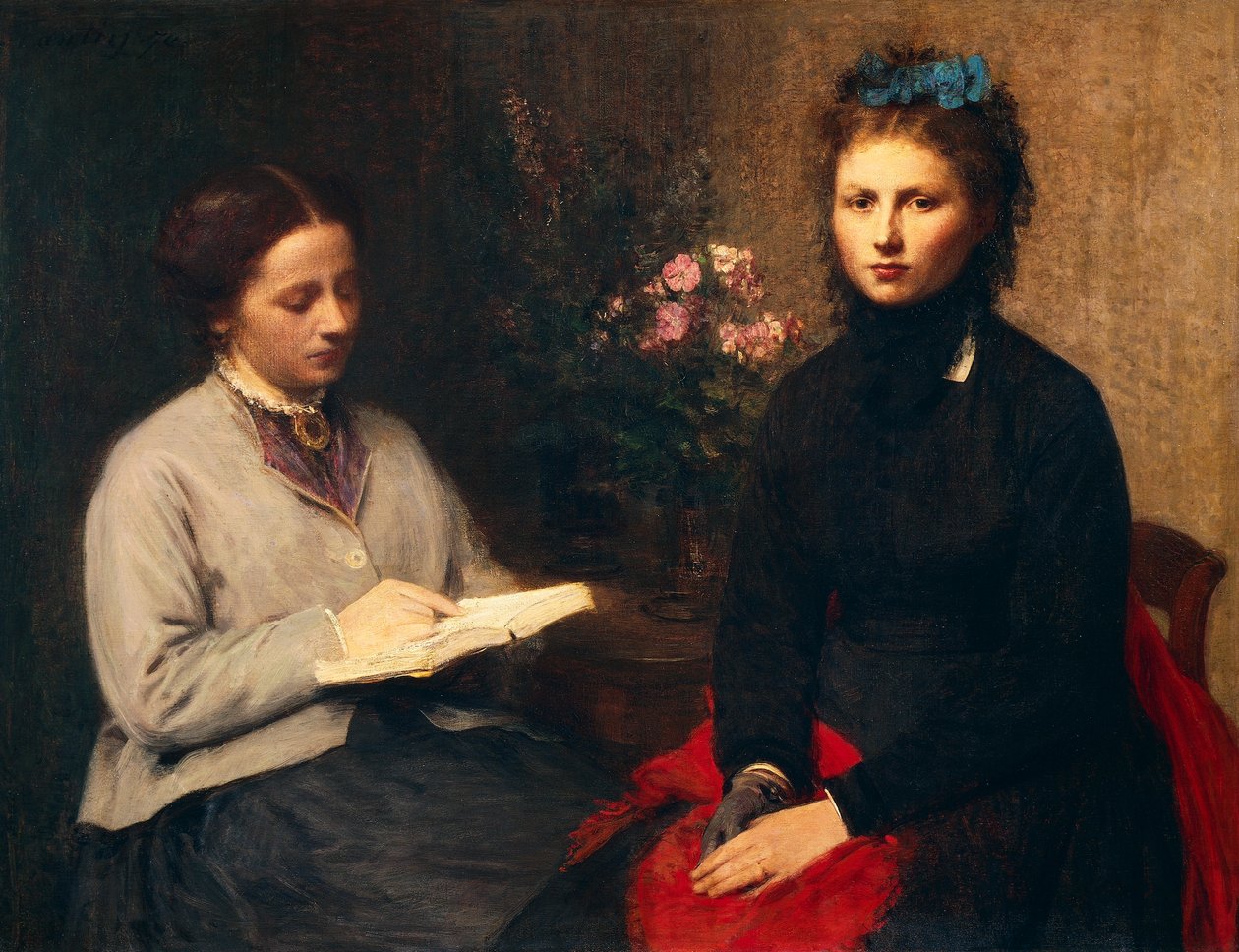 Leitura de Ignace Henri Jean Fantin Latour