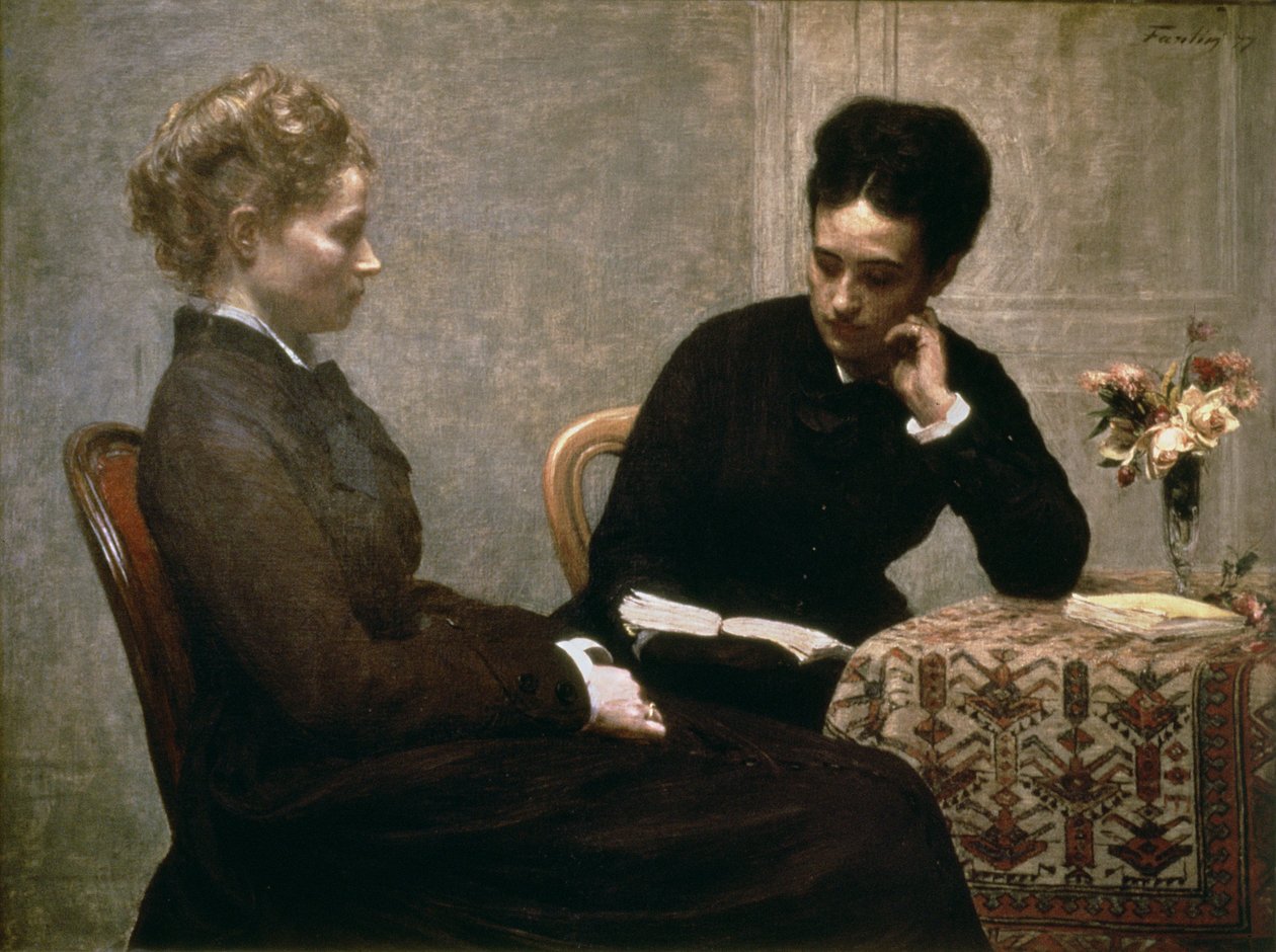 Leitura de Ignace Henri Jean Fantin Latour