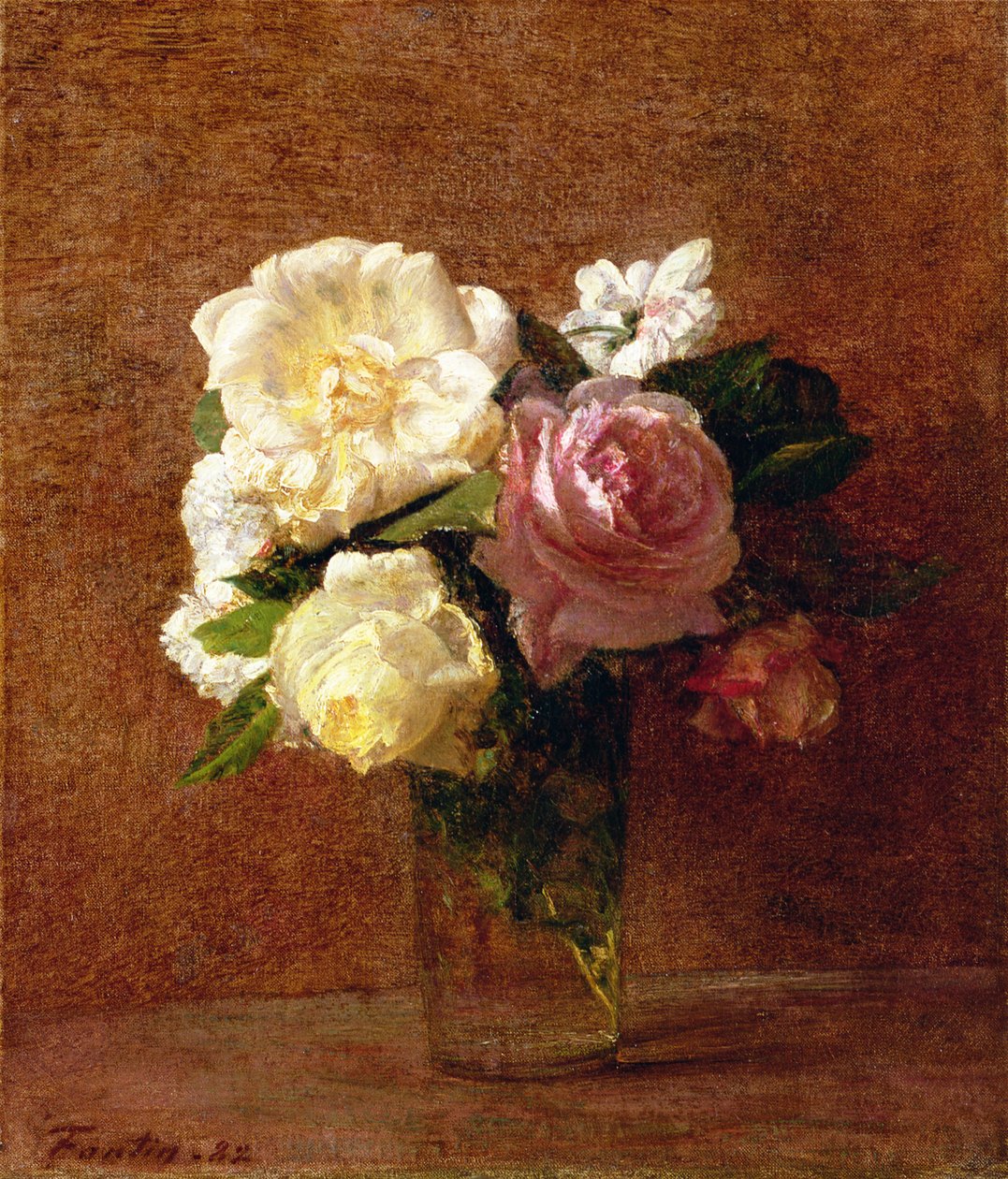 Rosas, 1882 de Ignace Henri Jean Fantin Latour
