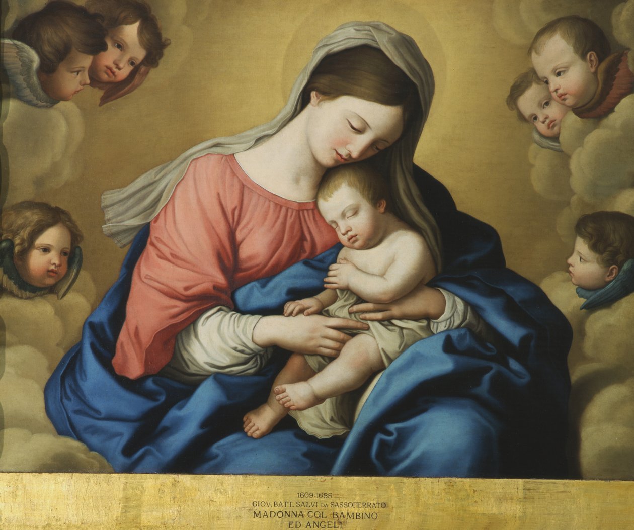 Madonna e criança de Il Sassoferrato