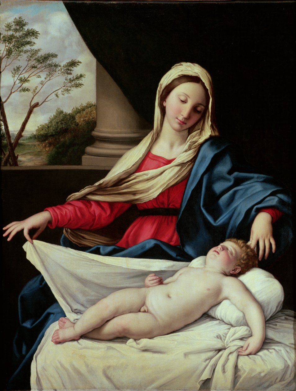 Madonna e criança de Il Sassoferrato