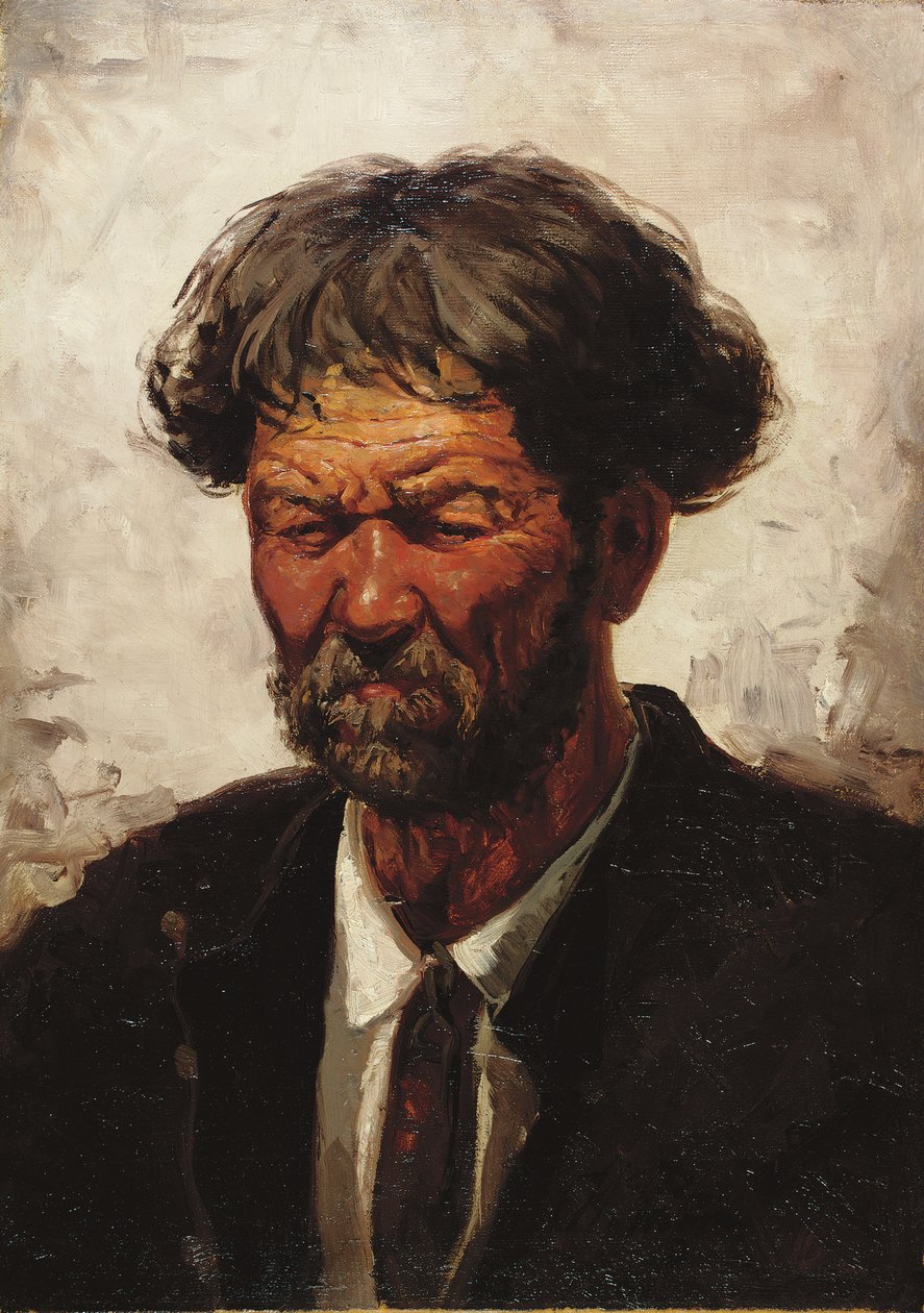 Retrato de um Homem, de Ilya Efimovich Repin