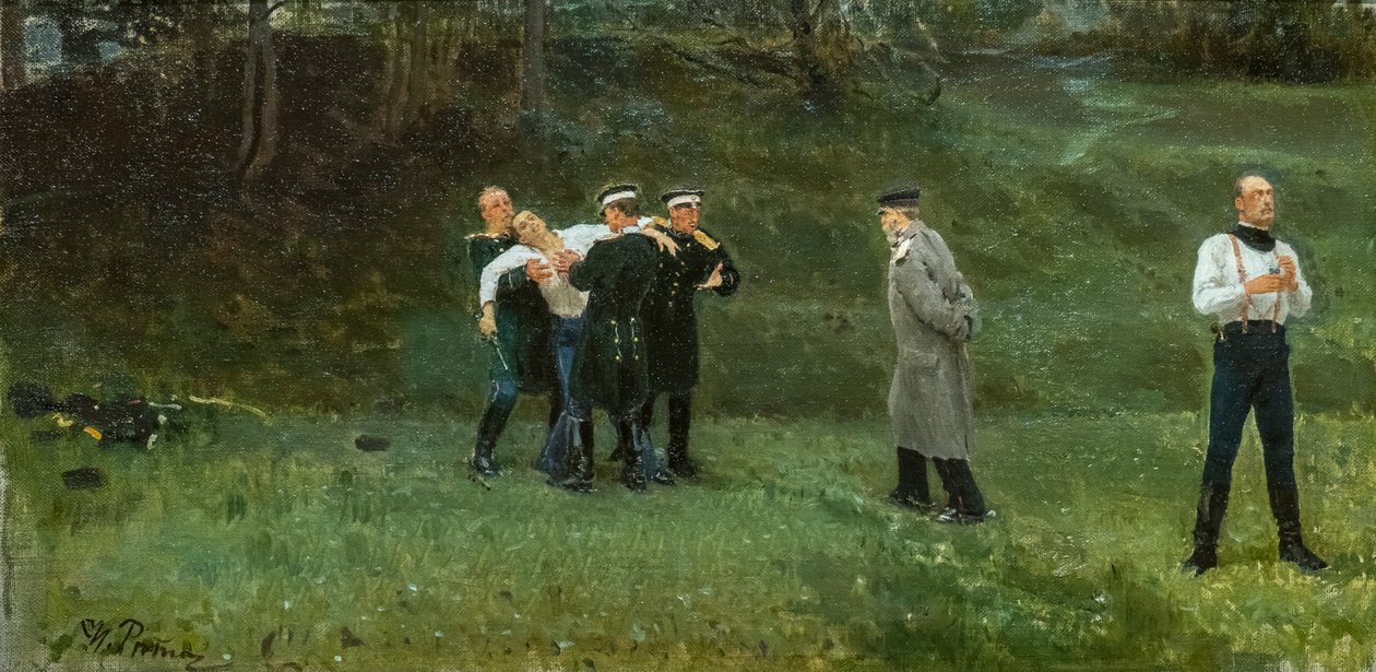 O DUELO de Ilya Efimovich Repin