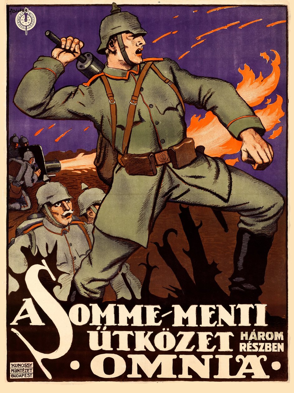 Nossos heróis no Somme, 1916. de Imre Foeldes