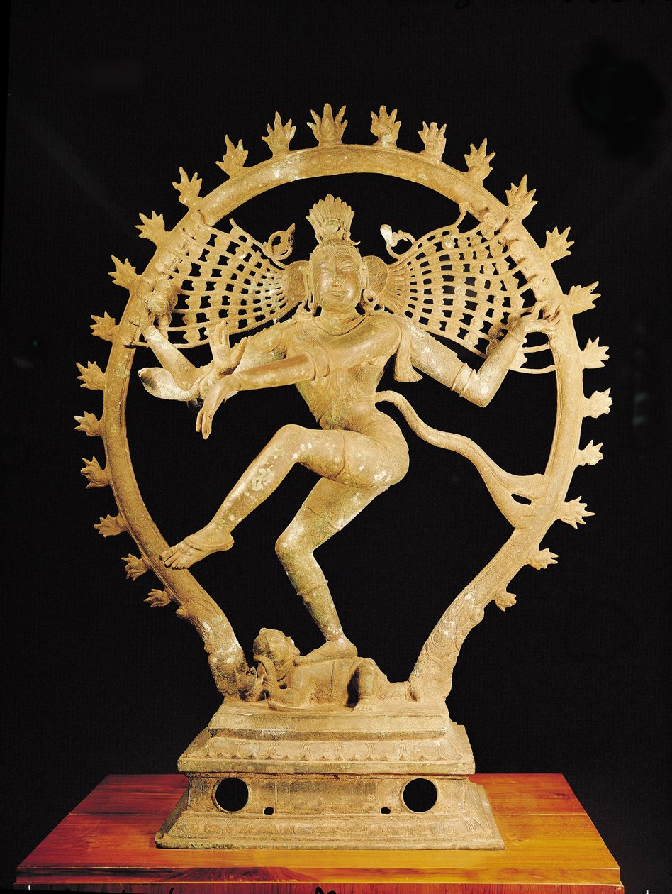 Shiva Nataraja (bronze) de Indian School