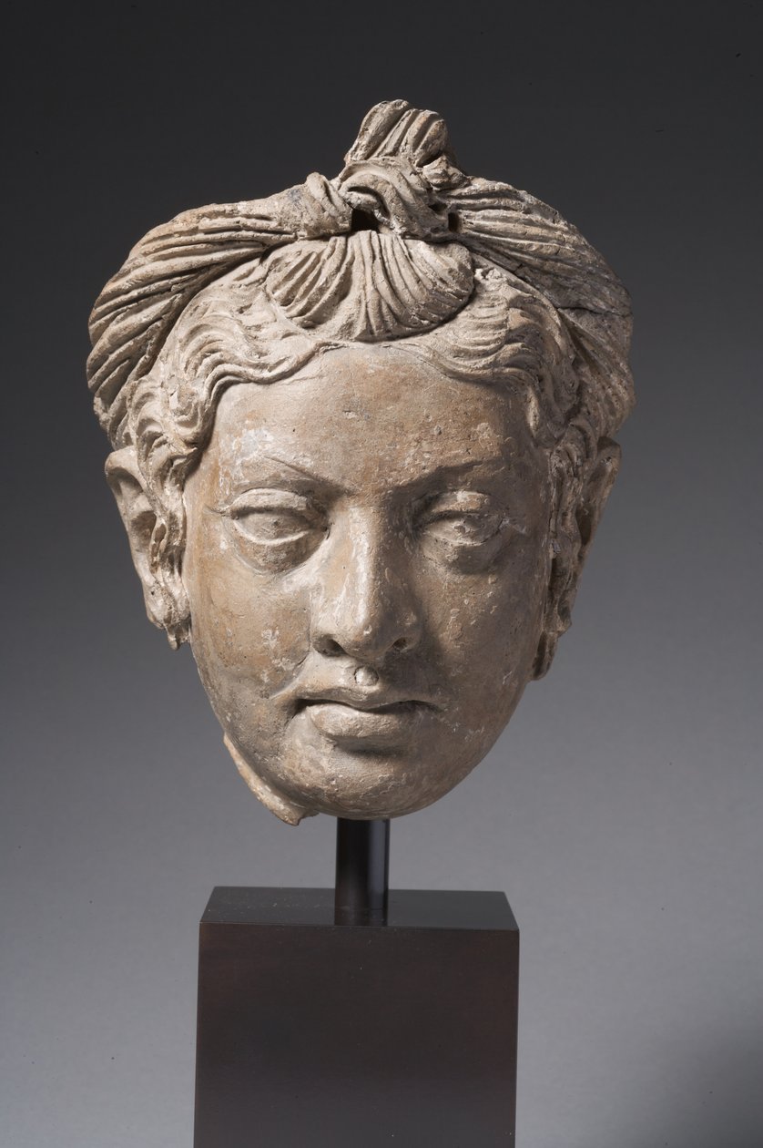 Cabeça de Gandharan de Indian School