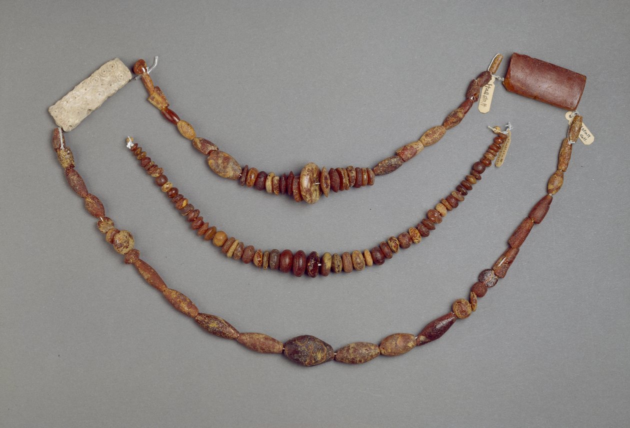 Colar de Hallstatt Period (âmbar) de Iron Age