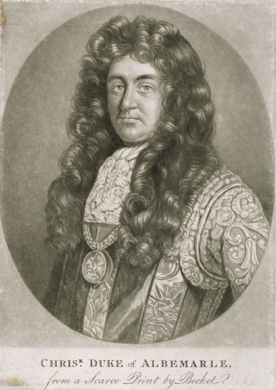 Christopher Monck, 2º Duque de Albemarle (1653-88) de Isaac Becket