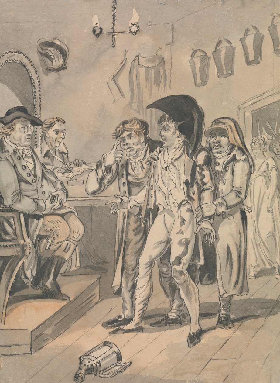 Perante o Magistrado de Isaac Cruikshank