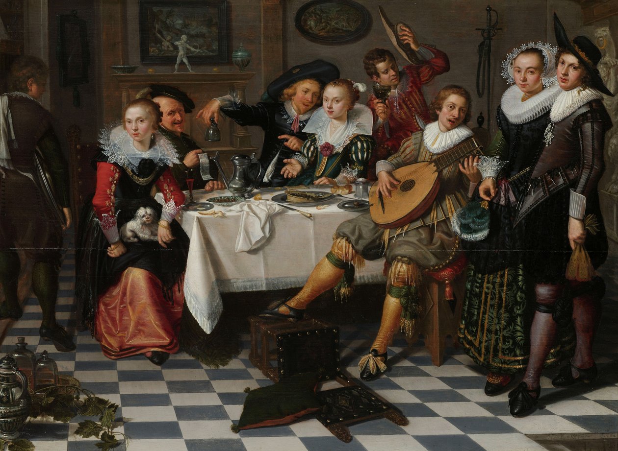 Merry Company, 1629 de Isaac Elias