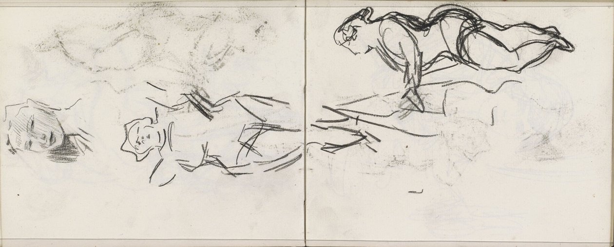 Três estudos de uma mulher de Isaac Israels