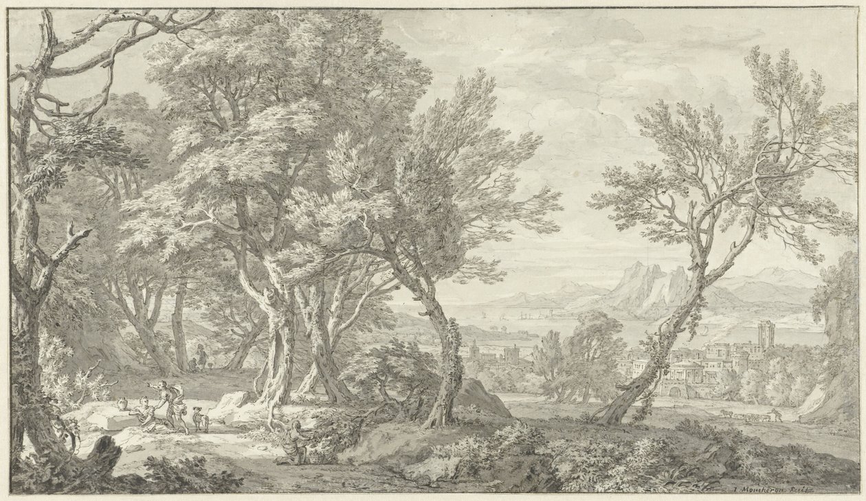 Paisagem Arcadiana de Isaac de Moucheron