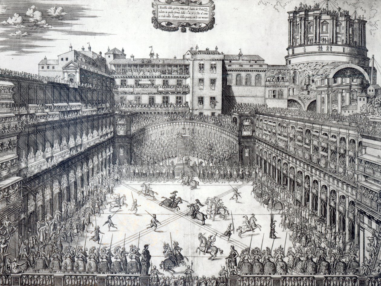 Jousting, 1565 de Italian School