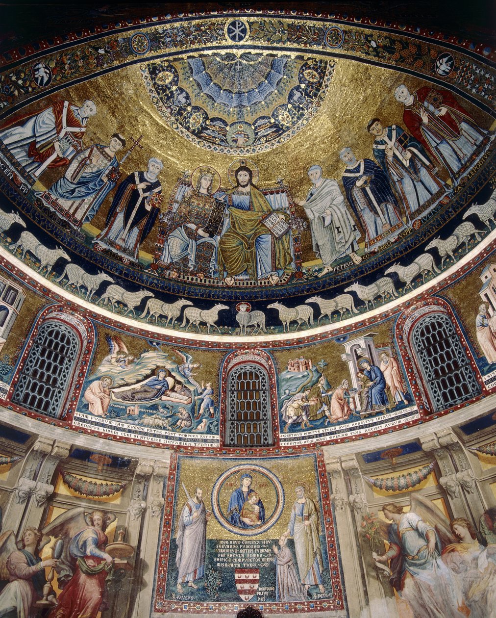 Vida de Cristo (mosaico) de Italian School