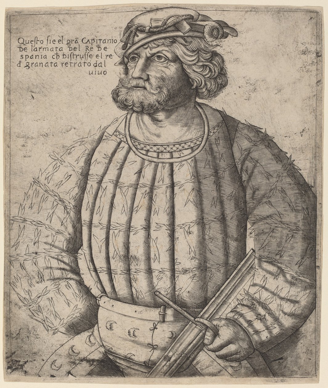 "O Grande Capitão" de Italian 16th Century
