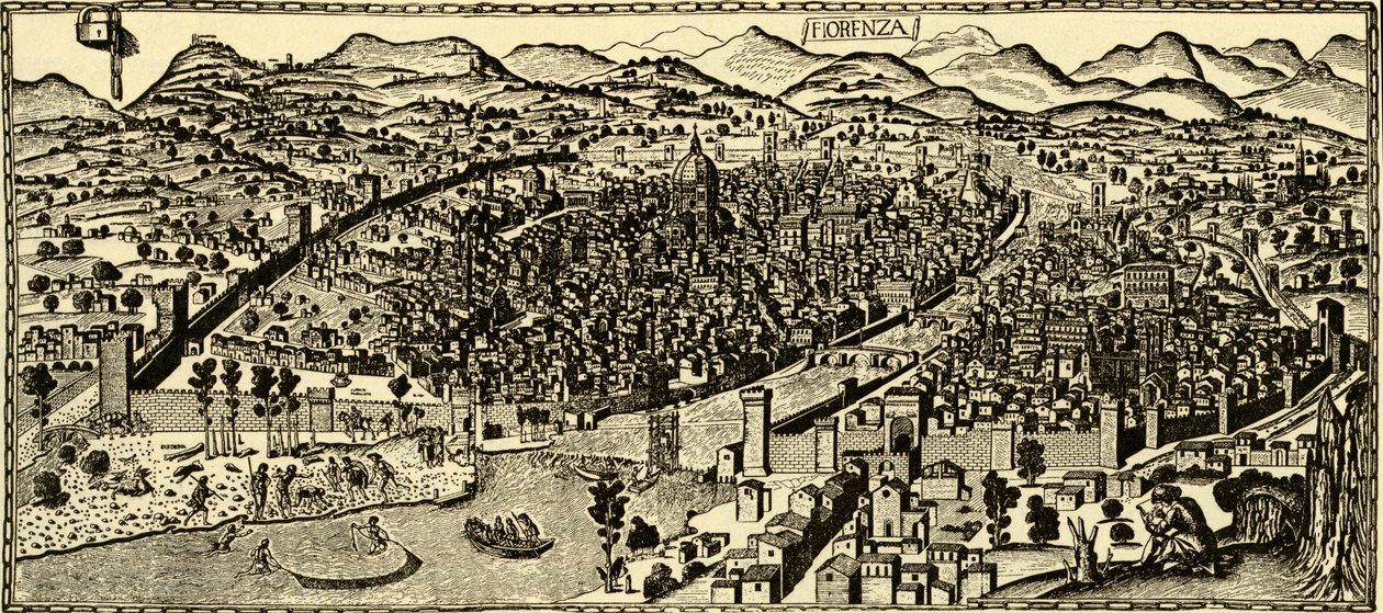 Florença cerca de 1490 de Italian School