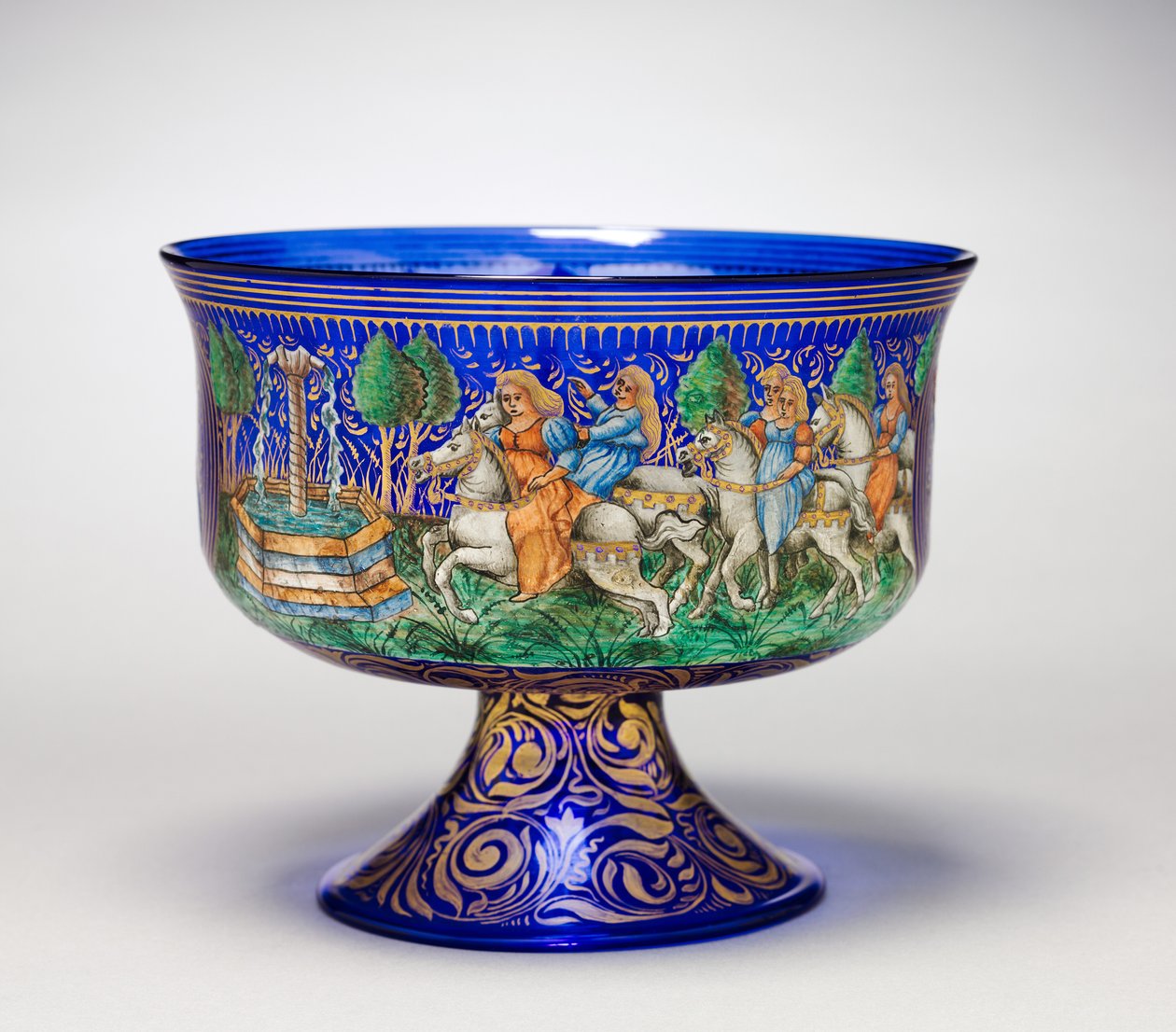 Footed Bowl, 1850-99 de Italian School