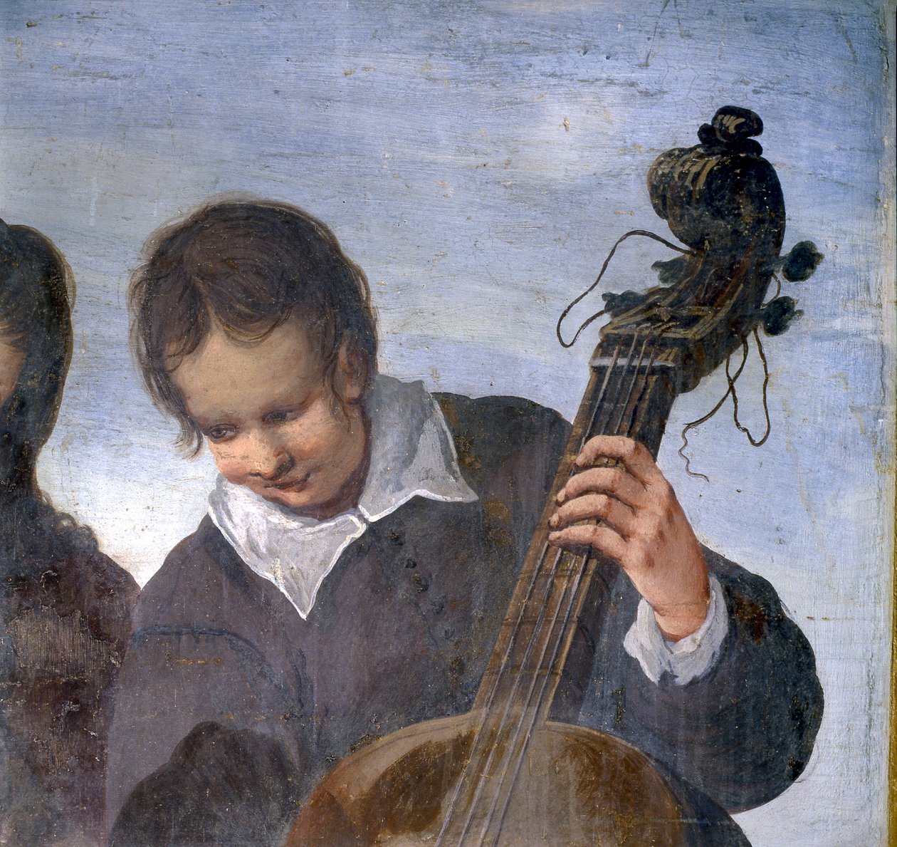 Músico, detalhe de Italian School