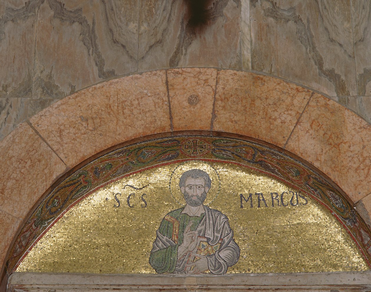 São Marcos (mosaico) de Italian School